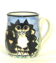 Cat Fat Calico -Deluxe Mug - Click Image to Close